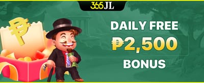 Daily ₱2,500 Reward promotion banner